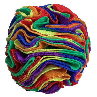 Rainbow Explosion Snuffle Ball by Pet Boutique