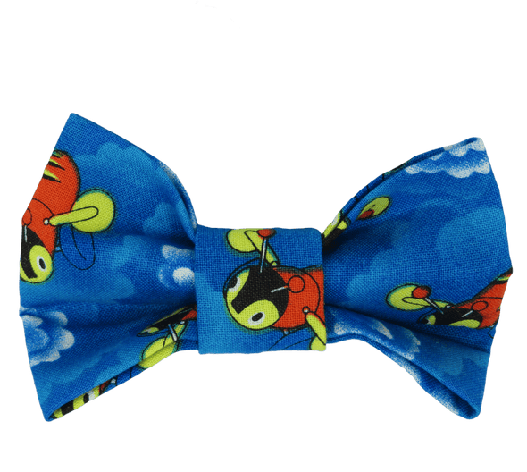 Buzzy Bee Dog Bowtie by Pet Boutique