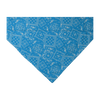 teal blue patchwork dog bandana