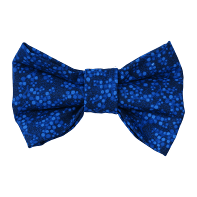 Blue is best dog bow tie by pet boutique