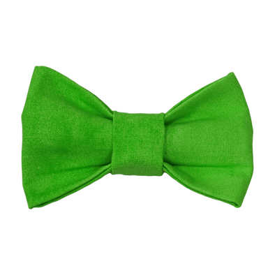lime green dog bow tie by pet boutique