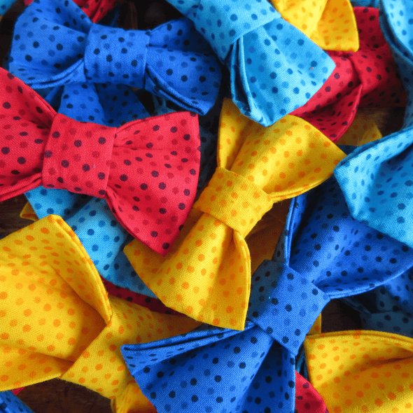 lots of little dots bowtie collection