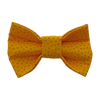 lots of little yellow dots bowtie by pet boutique
